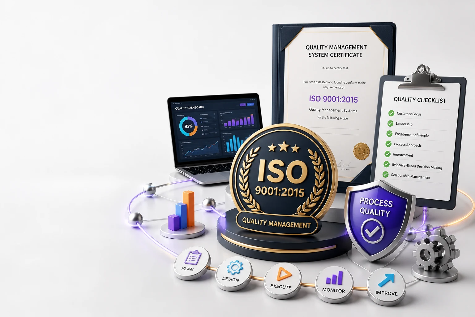 We're ISO 9001:2015 Certified: Our Quality Management Commitment