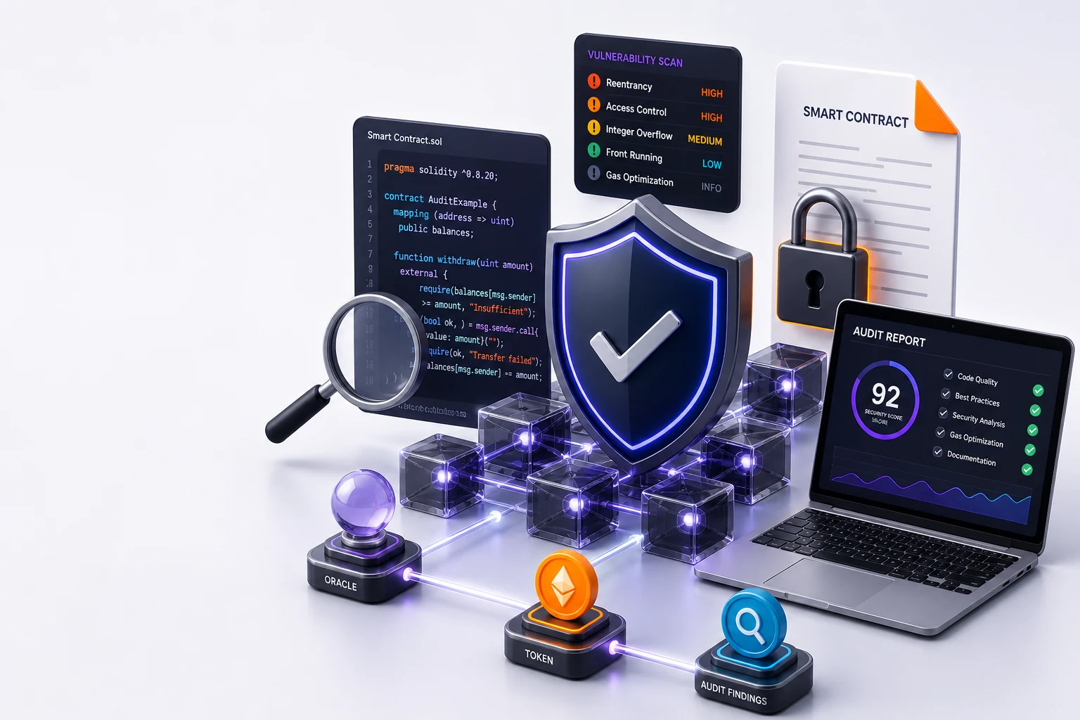 How We Approach Smart Contract Security Audits Before Deployment