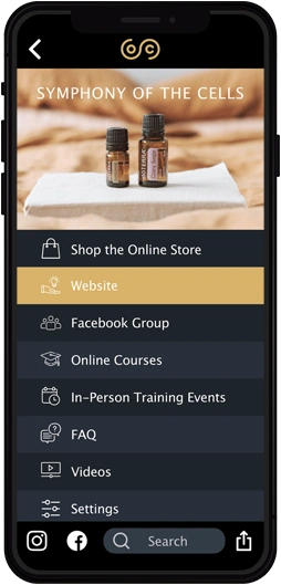 App screen