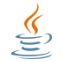 Java programming language logo, powering the backend logic for financial fraud detection solutions