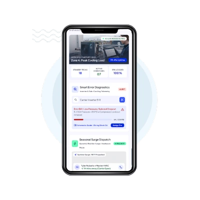 HVAC and appliance repair app development