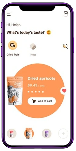 Aggregator Marketplace App Mobile Screen - Multi-Vendor Platform