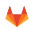 GitLab CI/CD logo, Continuous Integration & Delivery Tool