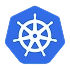 Kubernetes orchestration logo &mdash; scaling school ERP workloads in the cloud