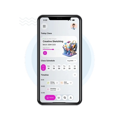 School management app admin panel &mdash; analytics, users, and reporting
