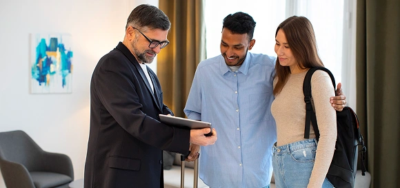 Custom hotel booking app development