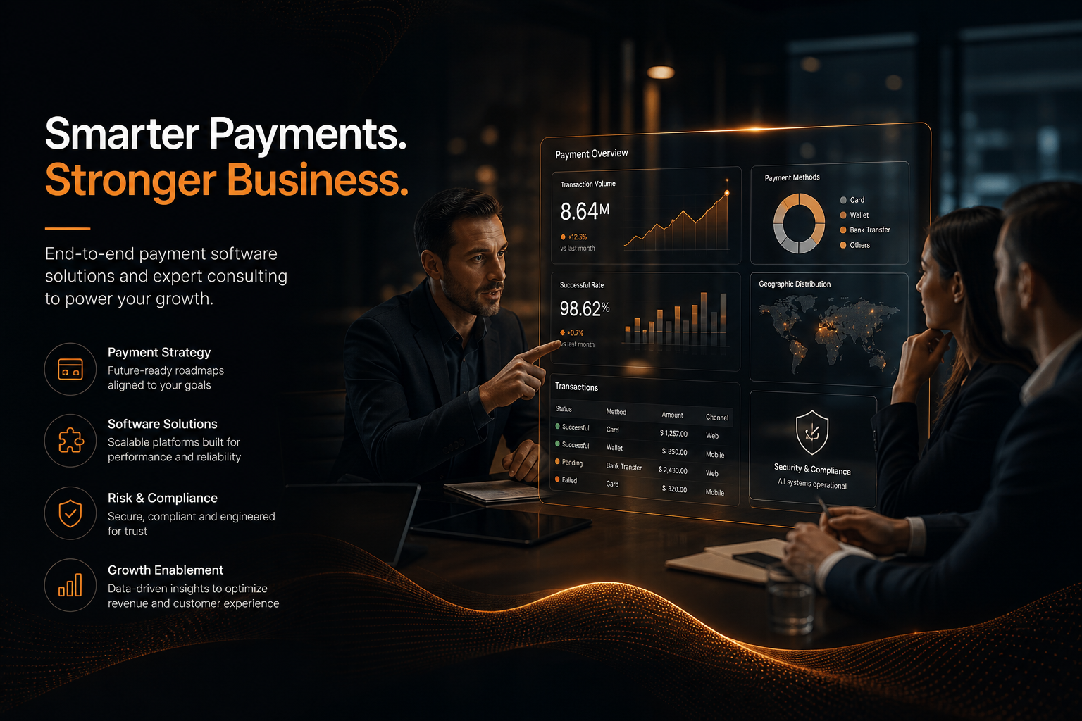Payment software consulting