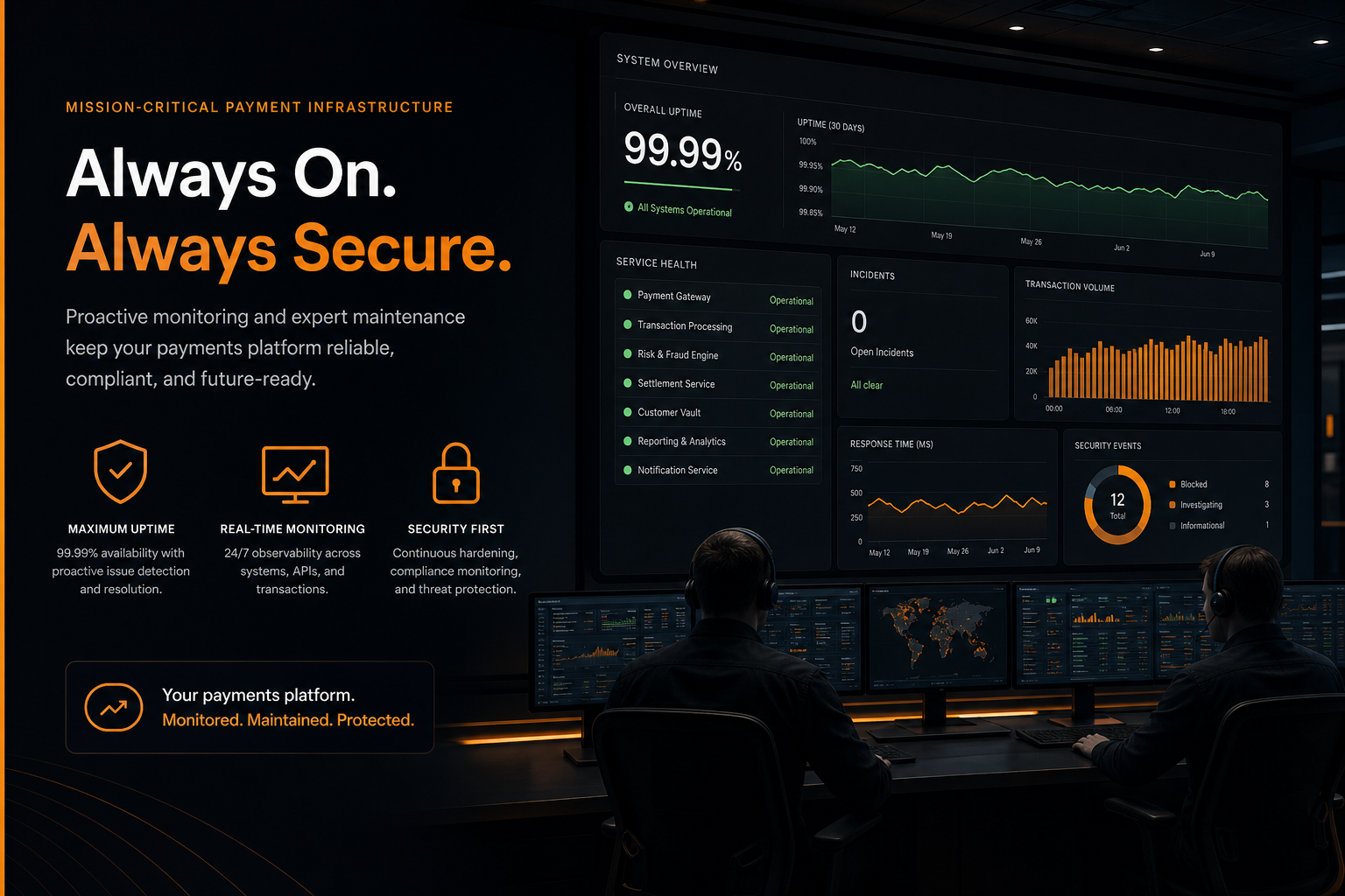 Payment software maintenance
