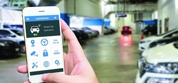 Illustration for door-to-door car service app development