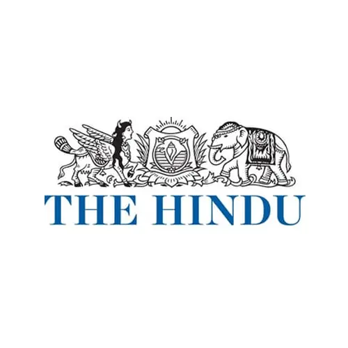 The Hindu publication logo &mdash; media coverage of Dev Technosys event planning app development