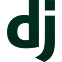 Django backend technology icon