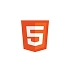 HTML icon for frontend technologies