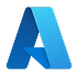 Microsoft Azure cloud hosting icon