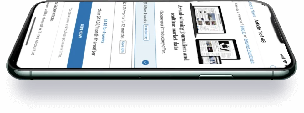 Key Features of App Like WSJ 