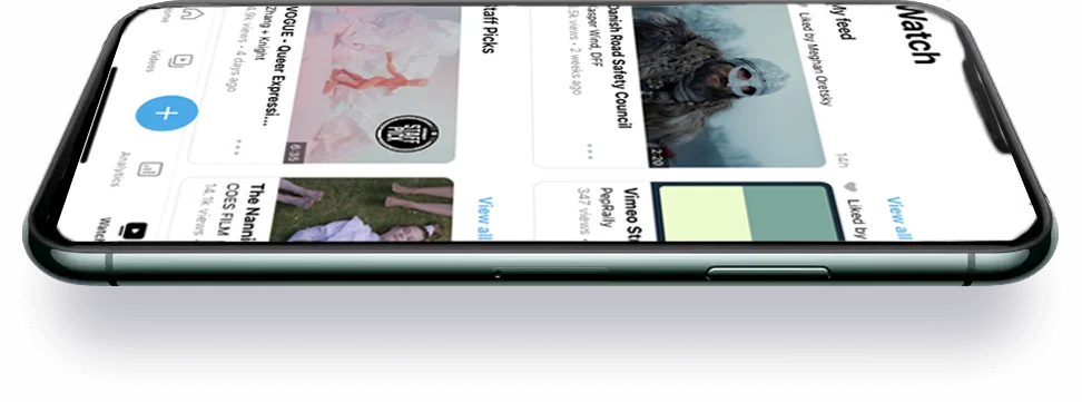 Explore Dynamic Features of App Like Vimeo 