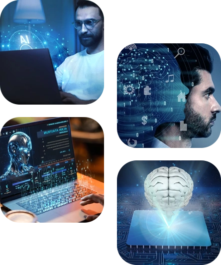 Deep learning development services illustration