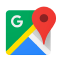 Google Maps API library logo for pickup and delivery app development