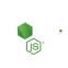 Node.js runtime logo for pickup and delivery app development