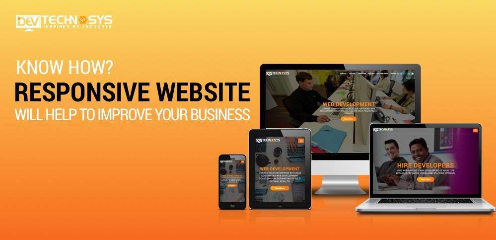 business growth with responsive website